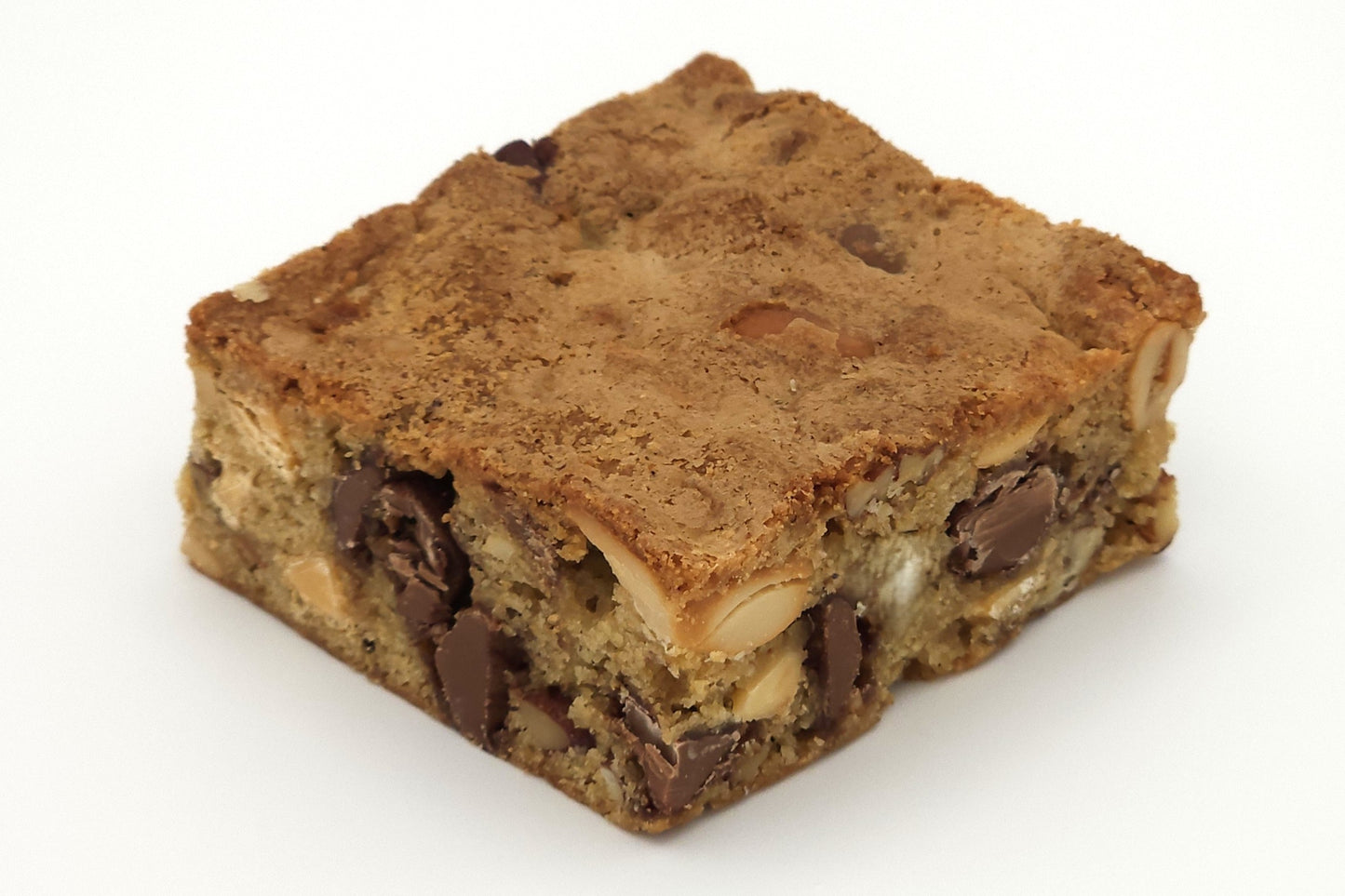 Cashew Pecan Blondie with White and Milk Chocolate - Pack of 3